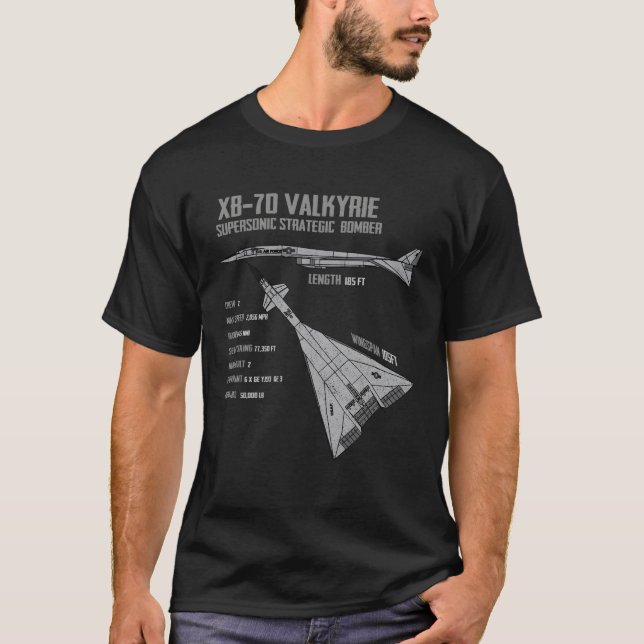 Xb-70 Valkyrie T-Shirt (Vorderseite)