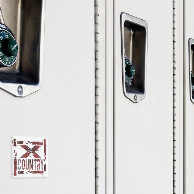 XC Cross Country Runner Magnet (In Situ (Schrank))