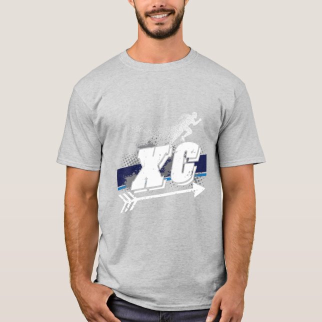 XC Cross Country Runner T-Shirt (Vorderseite)