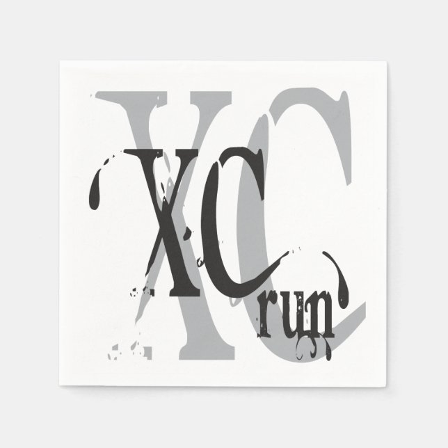 XC Cross Country Running Serviette (Vorderseite)