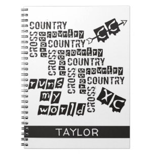 XC Cross Country Runs Notizblock