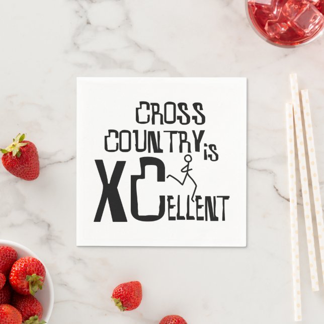 XC Cross Country © XCellent Runner Serviette (Beispiel)