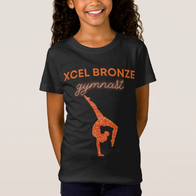 Xcel Bronze Gymnastik T - Shirt (Vorderseite)