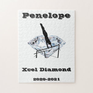 Xcel Diamond Gymnastik Jigsaw Puzzle
