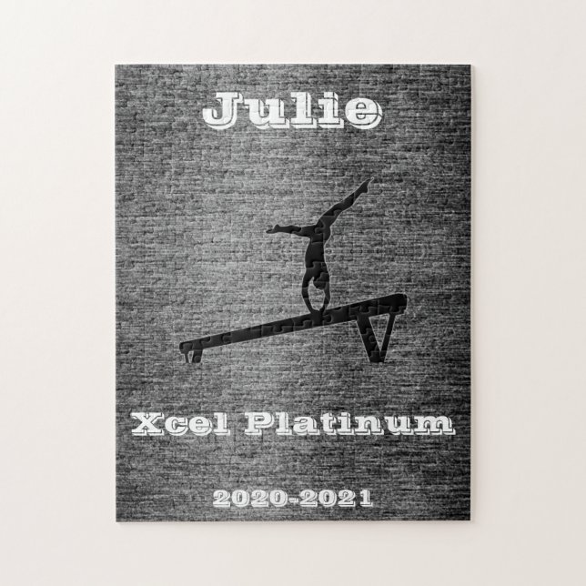 Xcel Platinum Gymnastik Custom Jigsaw Puzzle (Vertikal)
