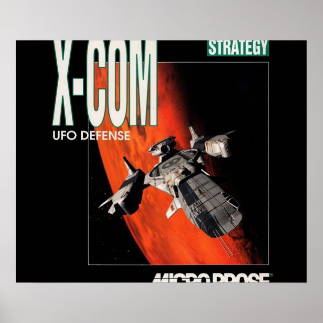XCOM UFO Defense Poster (Vorne)
