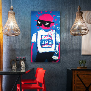 XCOPY Summer JPG WAGMI Pop Art Leinwanddruck