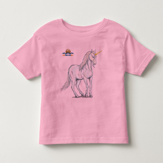 Xcorn - Einhorn Kleinkind T-shirt (Vorderseite)