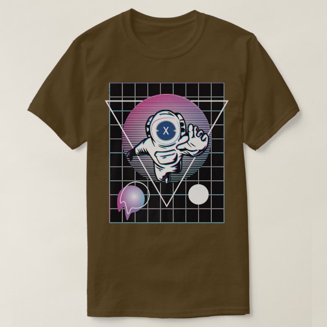 XDC Network Astronaut Premium T - Shirt (Design vorne)