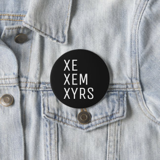 Xe Xem Xyrs Pronoun Button
