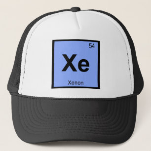 Xe - Xenon Chemie Periodensymbol Truckerkappe