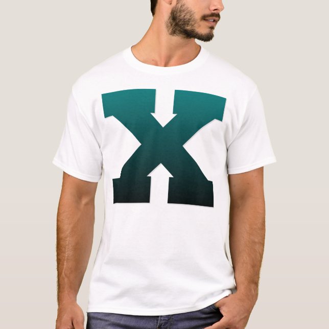 xedge4lifex riesiges X gerades Rand-Shirt T-Shirt (Vorderseite)