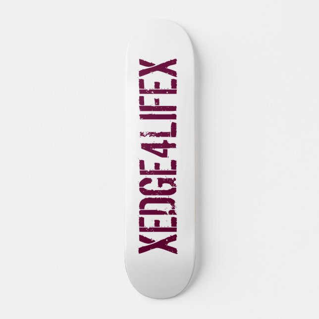 XEDGE4LIFEX Skateboard (Vorne)