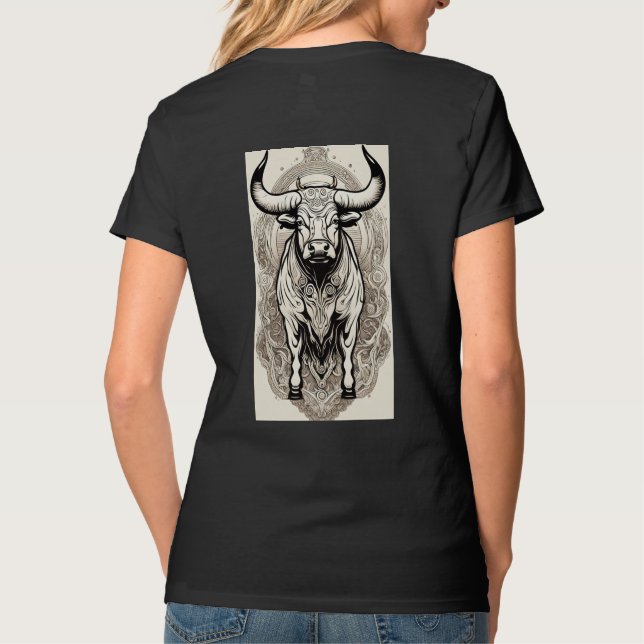 Xen Bull Gott T-Shirt (Rückseite)