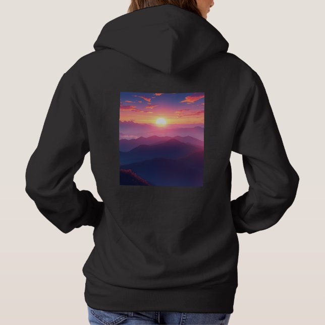 XEN Sunrise Hoodie (Rückseite)
