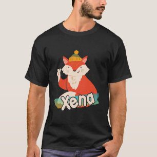 Xena - Adorable Girenname mit Coolem Fuchs T-Shirt