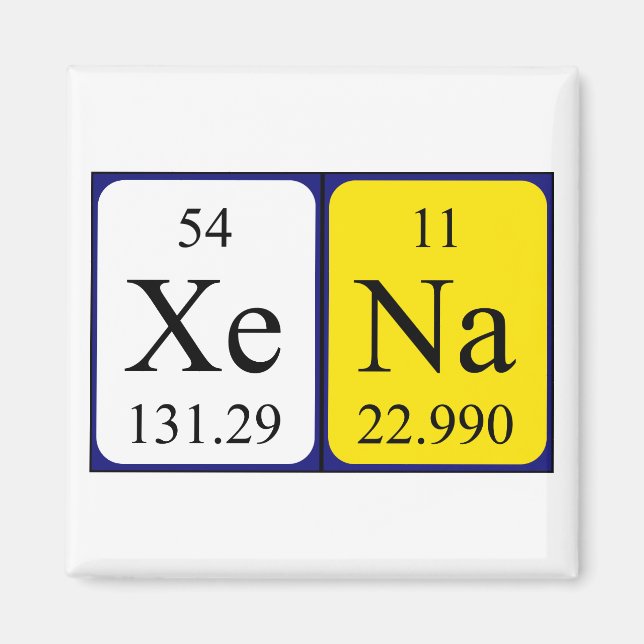 Xena Periodenmagnet Magnet (Vorne)