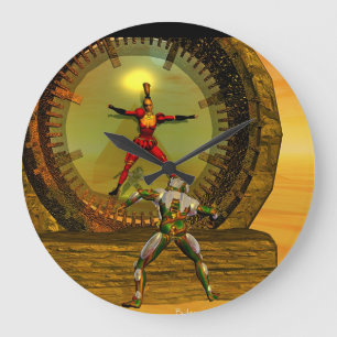 XENIA MEETS TITAN IN THE DESERT OF HYPERION GROßE WANDUHR