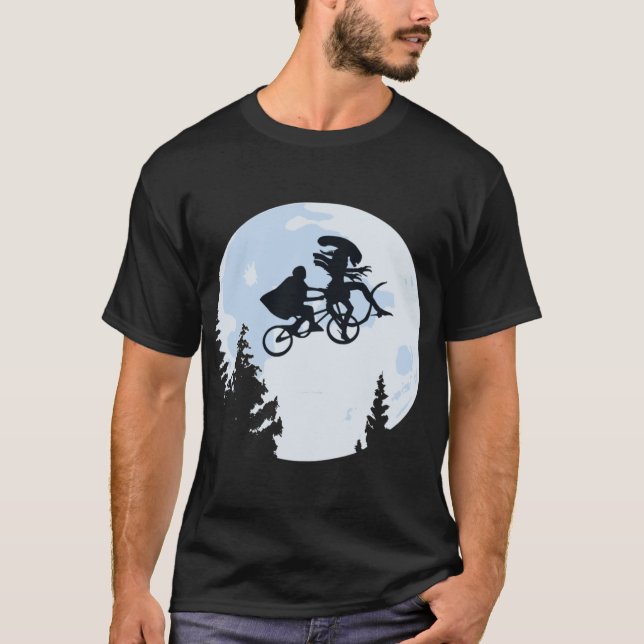 Xenomorph ET retro family vintage T-Shirt (Vorderseite)