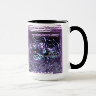 Xenomorphosis Selbst-Zerstörung Logo Tasse