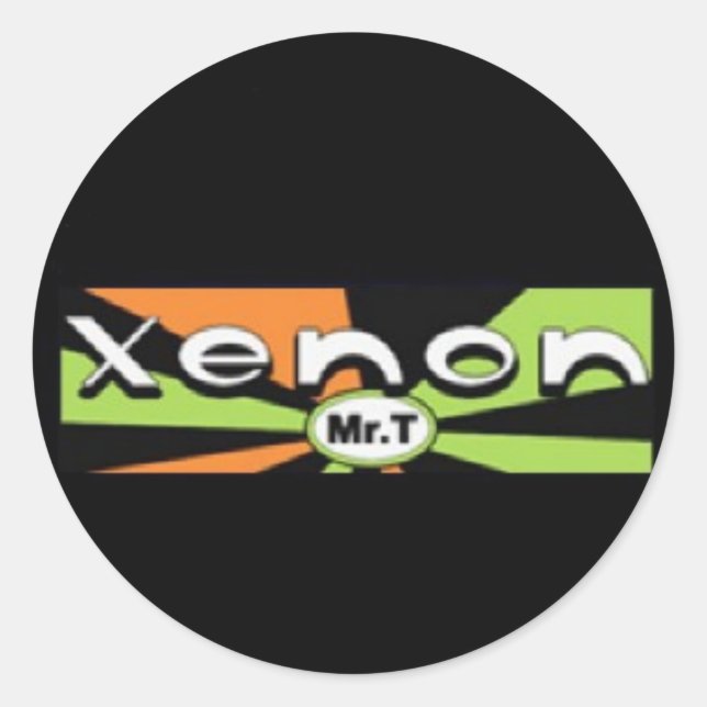 Xenon Sticker (Vorderseite)