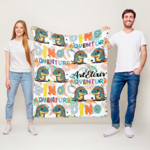 Xenotarsosaurus dinosaurier Adventure Fleecedecke