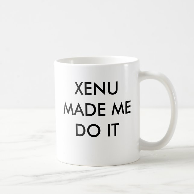 XENU GESICHTS-TASSE KAFFEETASSE (Rechts)