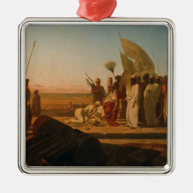 Xerxes beim Hellespont Ornament Aus Metall (Vorne)