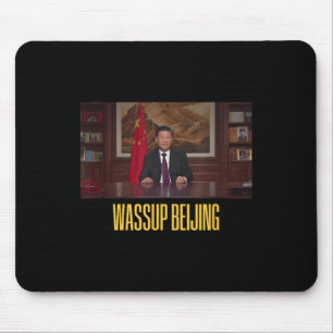 Xi Jinping Wup Beijing Funny Meme Face Giga Xi Chi Mousepad