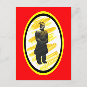 Xian China 2002 Terracotta-Krieg Das MUSEUM 2 Postkarte