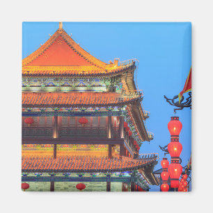 Xi'an City Wall Gebäude Magnet
