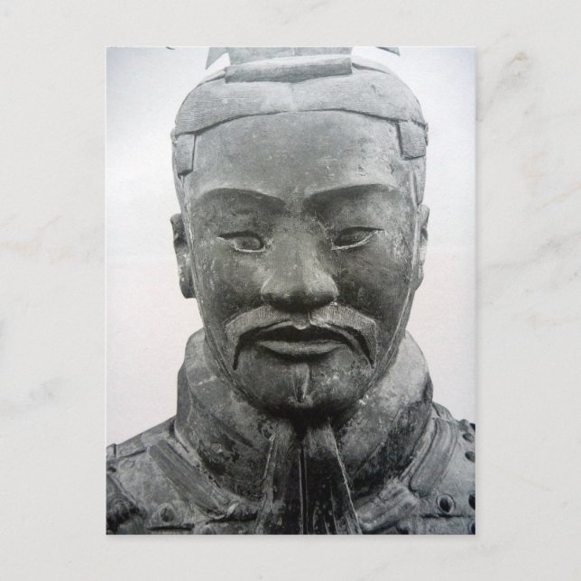 xi'an-Krieger Postkarte (Vorderseite)