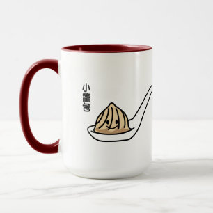 Xiaolongbao chinesisches Suppen-Mehlkloß-Dim Tasse