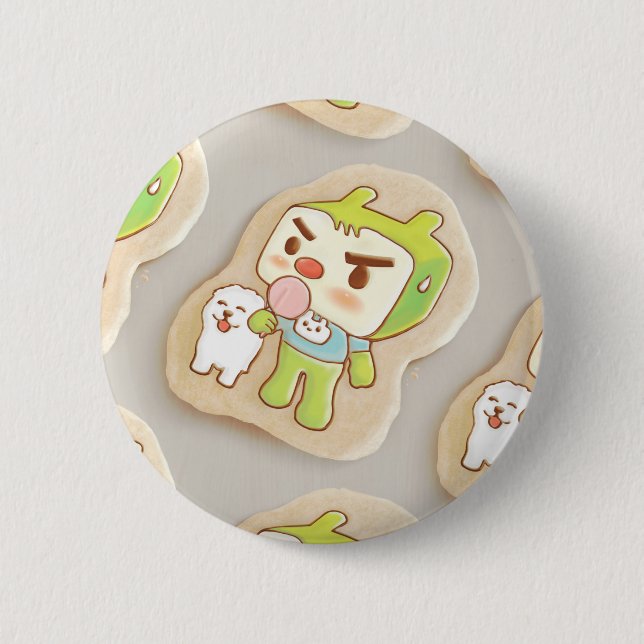 XiaoTieJun Icing Cookies Button (Vorderseite)