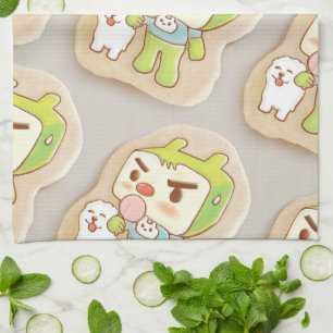 XiaoTieJun Icing Cookies Geschirrtuch