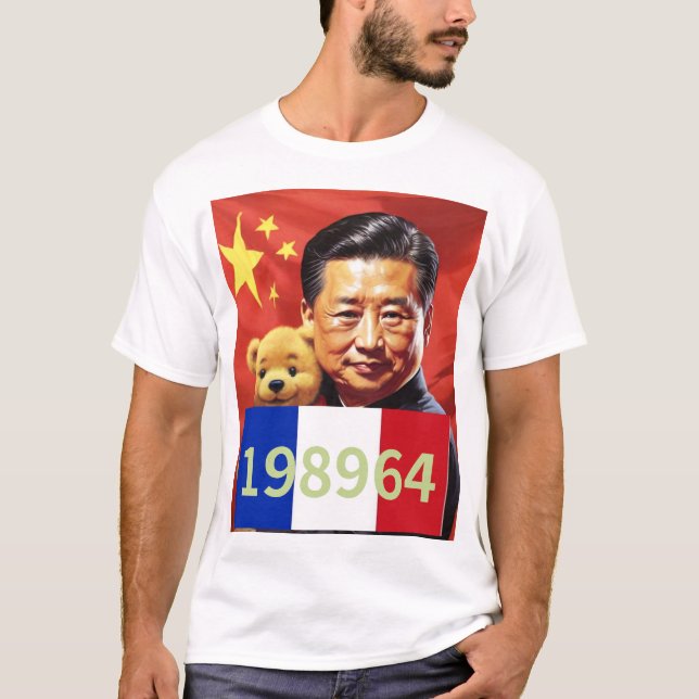 XIJINPING WINNIE POOH CHINA CCP 198964 FRANKREICH  T-Shirt (Vorderseite)