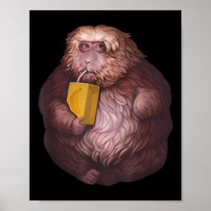 Xing Xing Affen-Meme – Lustiges virales Design Poster
