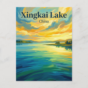 Xingkai-See China Postkarte
