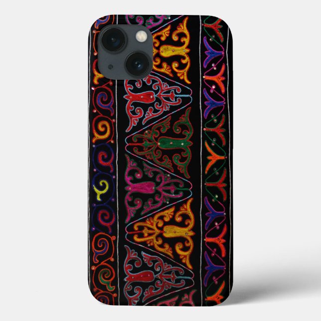 Xinjiang Embroidery Border Case-Mate iPhone Hülle (Rückseite)