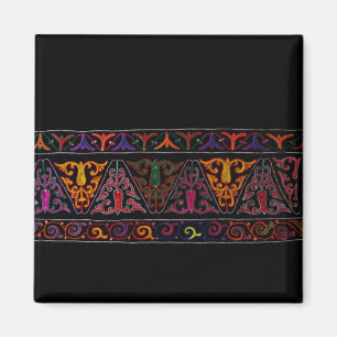 Xinjiang Embroidery Border Magnet
