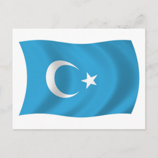 Xinjianj Uigur Flag Postkarte