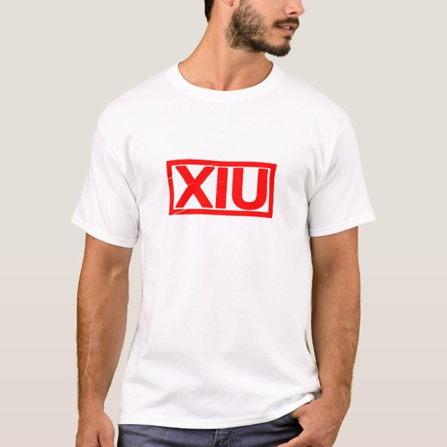 Xiu Briefmarke T-Shirt (Vorderseite)