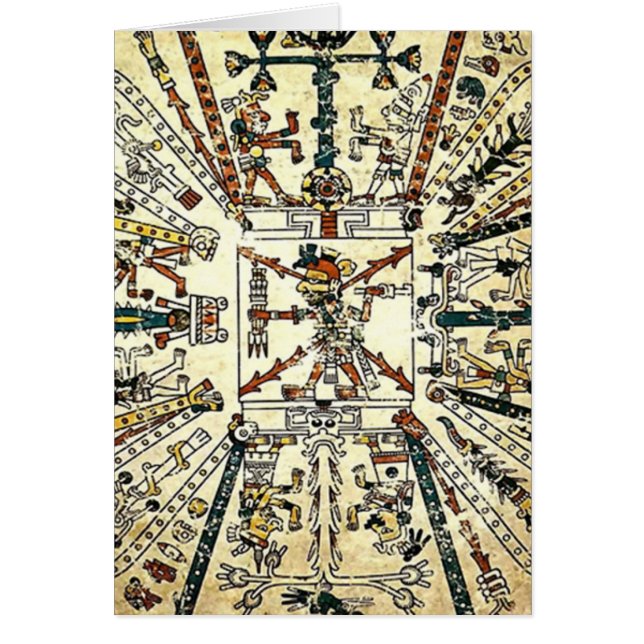 Xiuhtecuhtli Aztec Toter Gott (Vorne)