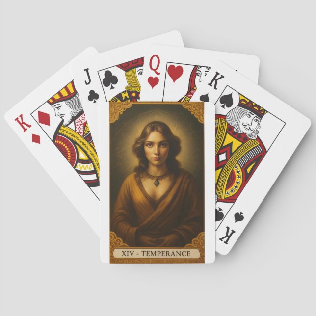 XIV - TEMPERANCE - TAROT CARDS SPIELKARTEN (Rückseite)