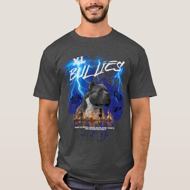 Xl Bully Hogs Pitbull | Xl-Bullen T-Shirt (Vorderseite)