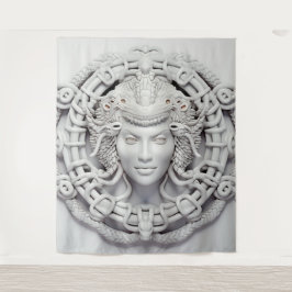 XL Classic Medusa Tapestry Wandteppich