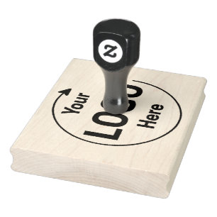 XL großes Geschäft-Logo individuell geprägter Gumm Gummistempel