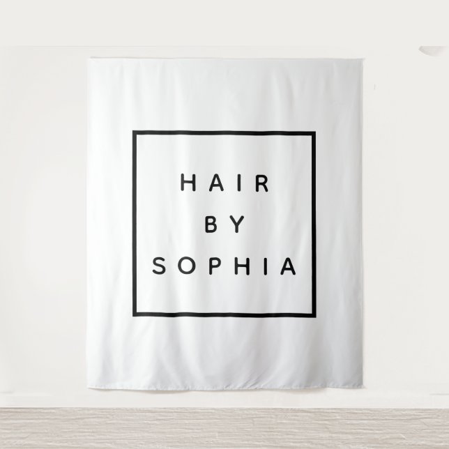 XL HAIR Stylistische Business Werbeaktion Luxus Ta Wandteppich (Vorderseite)