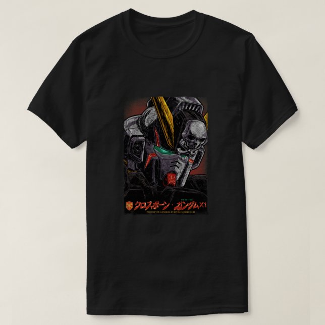 XM-X1 Crossbone-Gundam X-1 Classic T-Shirt (Design vorne)