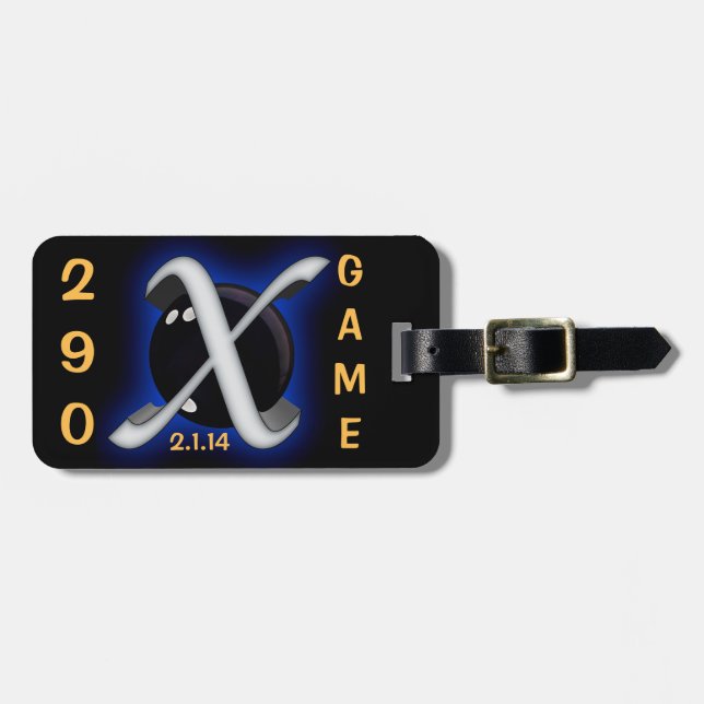 Xmachine 290 Game - 11 in Folge Gepäckanhänger (Vorderseite horizontal)